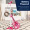 Best Choice Products 19in Kids Flash Guitar, Pretend Play Musical Instrument Toy for Toddlers w/ Mic, Stand